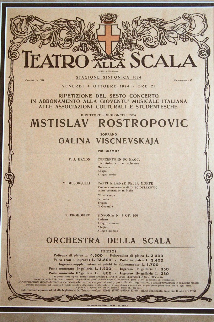La Scala poster